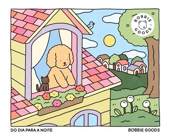 Bobbie Goods Do dia para a noite - Livro de colorir oficial