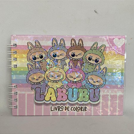 Livro de Colorir The Monsters/Labubu