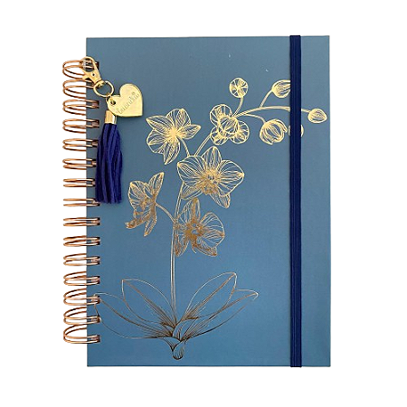 PLANNER WIRE-O A5 - FLOROLOGIA ORQUIDEA
