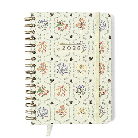 Agenda Planner 2026 Jardim A5 Off White/ Ciceero