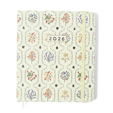 Agenda Planner 2026 Jardim Off White/ Cicero