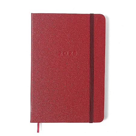 Agenda Planner 2026 Clássica Semanal 14x21 Vermelho Quente/ Cicero