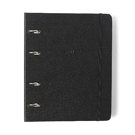 Agenda Planner Argolado 2026 Clássica Semanal Notas A5 Preta/ Cicero