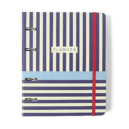 Agenda Planner Argolado 2026 Praia Semanal Notas A5 Barraca/Cicero