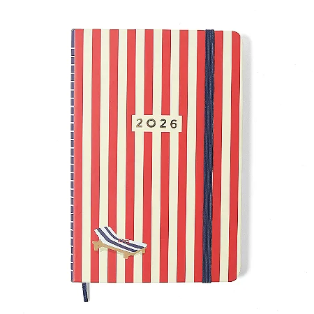 Agenda Planner 2026 Praia Semanal 14x21 Sol/Cicero