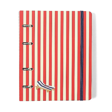 Caderno Criativo Argolado Office Duo Praia Pautado & Pontado A5 Sol/Cicero