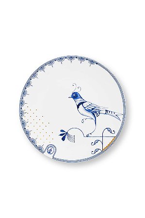 Prato de Pão Branco - Pip & The Blue Bird - Pip Studio