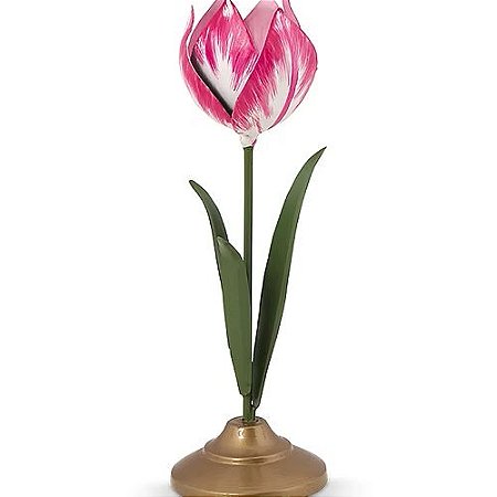 Castiçal Tulipa Rosa G - Pip Studio