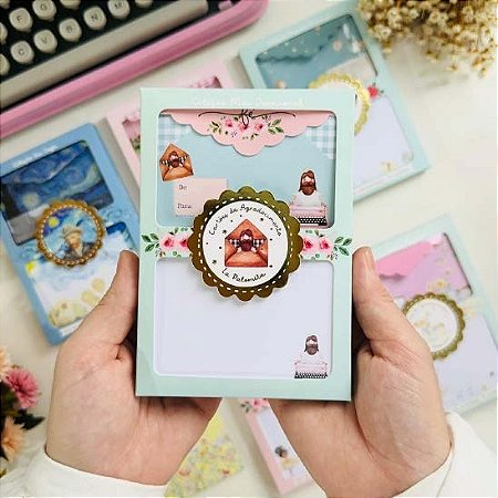 Kit com 8 Cartões de Agradecimento Meu Devocional