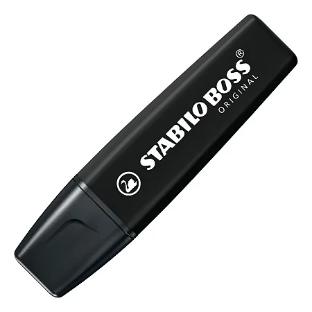 Marca Texto Stabilo Boss Nature Colors Preto