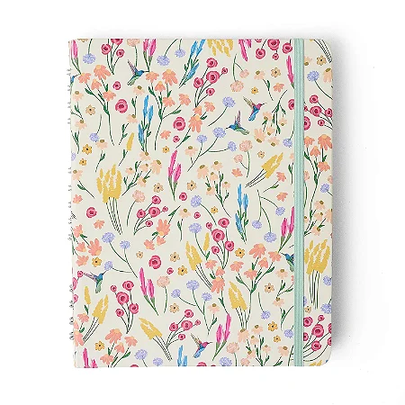 Caderno Organizador Quintal Literário Pautado & Pontado 17X24 Dia