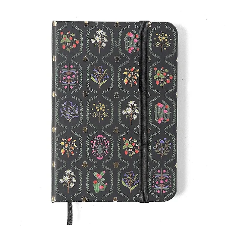 Caderneta Jardim Sem Pauta 9x13 Preto