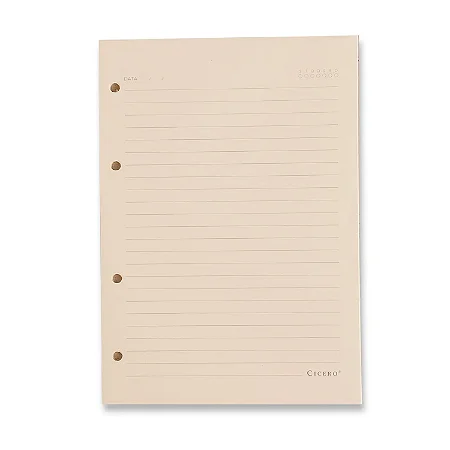 Refil Caderno Argolado Office 40FLS Pólen 80g Pautado A5