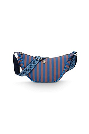 Freya Cross Body Bag Stripe Blue