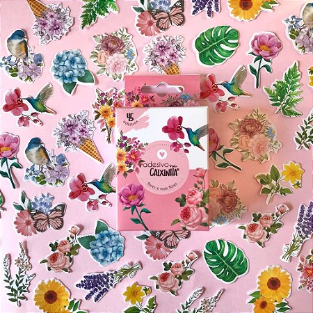 Adesivo na Caixinha – Flores e Mais Flores