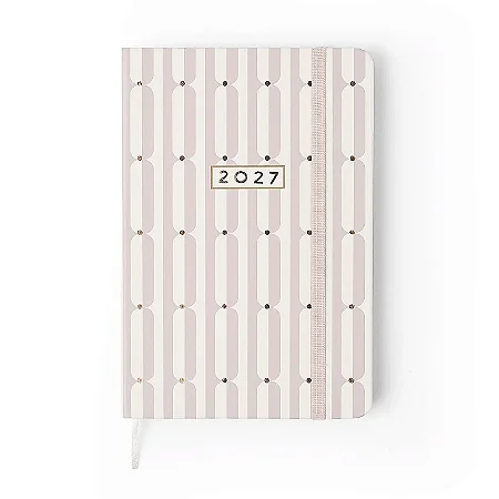 Agenda Planner Ciceros 2027 Veredas Semanal Anotações 14x21 Gelo