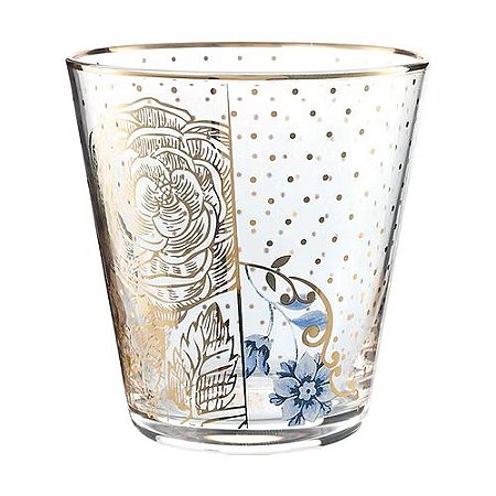Copo para Água Golden Flower Royal - Pip Studio