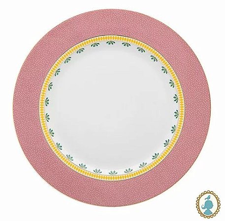 Prato de Jantar Rosa - La Majorelle