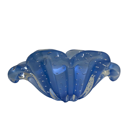 Centro de mesa Murano Azul Céu -Médio