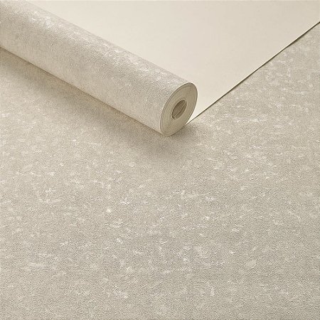 Papel De Parede Importado Textura Off White Cinza Glitter