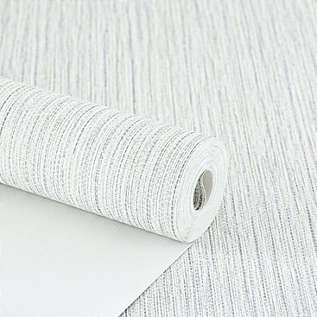 Papel De Parede Importado Alto Relevo Textura Linho Cinza