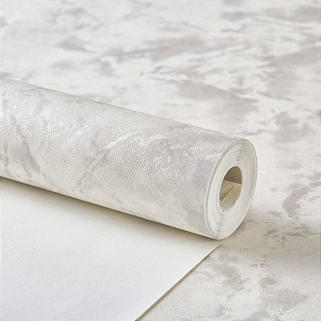 Papel De Parede Importado Vinílico Lavável Mármore Gelo