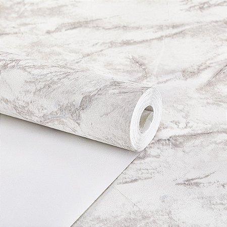 Papel De Parede Vinílico Marmorizado Texturizado Lavável
