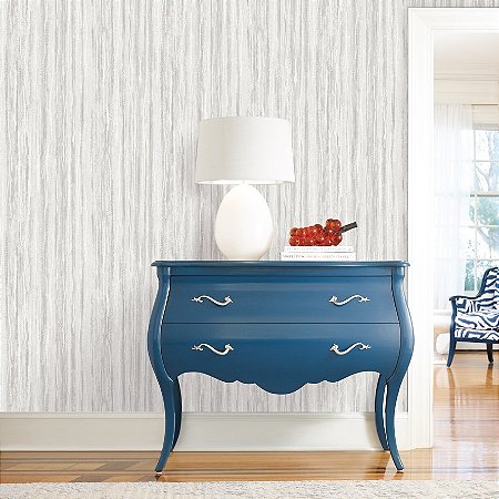 Papel De Parede Importado Lavável Tnt Texturizado Cinza