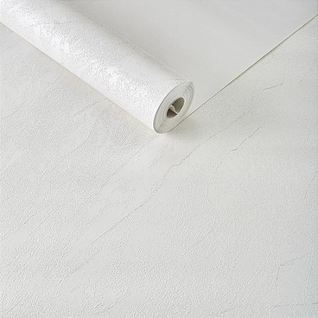 Papel De Parede Importado Vinílico Mármore Rajado Off White