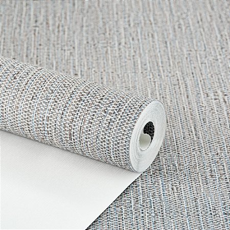 Papel De Parede Vinilico Trama De Linho Fendi 10 Metros