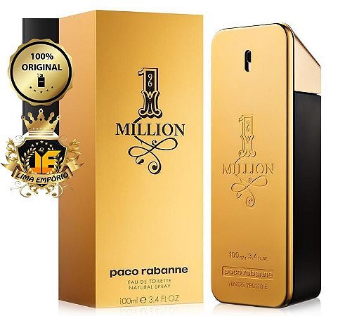 Perfume Paco Rabanne 1 Million - Masculino - Eau de Toilette - Lima Empório  ®