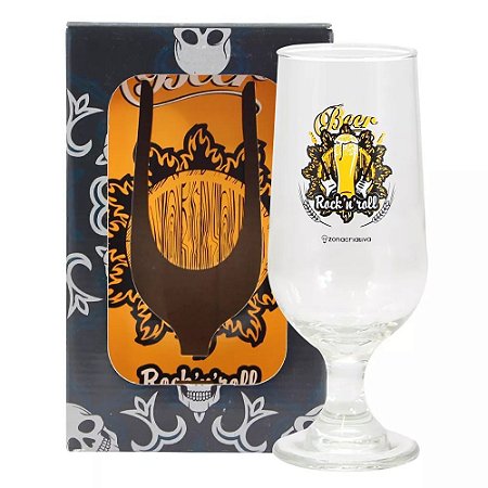 taça de vidro rock