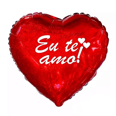 Balão Coração Eu Te Amo