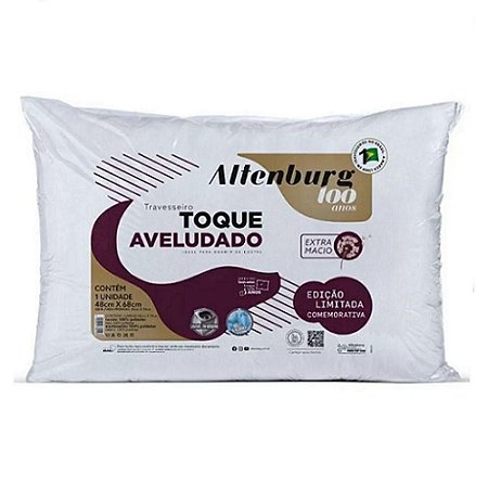 Travesseiro Toque Aveludado Altenburg 48x68