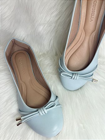 Sapatilha Ball Lace Acqua Blue