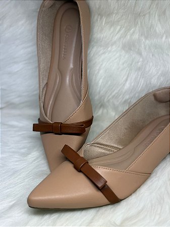 Sapatilha Dr Patricia Portugal Nude Caramelo