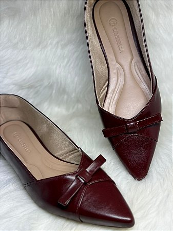 Sapatilha Luxo Camila Erthal Marsala