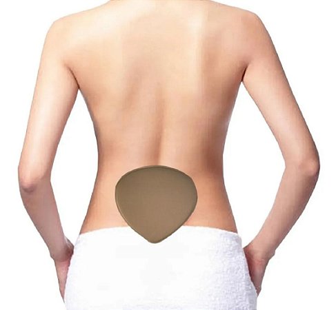 Placa Tala Contenção Sacral Cóccix lombar Dorsal Lipoaspiração Pós Cirúrgico Biobela 1617S EVA