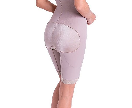 Body Pós Cirúrgico Prótese de Silicone Lipoenxertia Gluteoplastia Bioplastia Abdominoplastia Lipoaspiração de Abdômen Costas Flancos Culotes e Interno de Coxas - Com Bumbum Mole - Moldado Biobela 1689 - Original