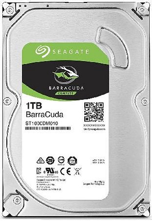 HD DESKTOP 3,5" SEAGATE BARRACUDA 1TB - SATA III - 7200RPM - ST1000DM010
