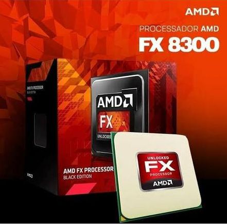 Processador AMD FX-8300 3.3GHZ 16MB AM3+ 95W - FD8300WMHKBOX