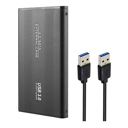 Case para HD notebook SATA 2.5" USB 3.0 Gav. externa