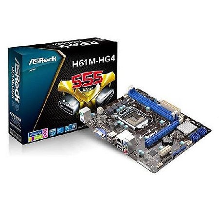 PLACA MAE P/INTEL ASROCK H61M-HG4 LGA1155