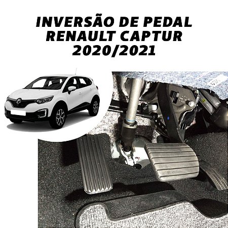 Inversão de Pedal - Renault Captur