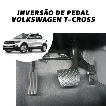 Inversão de pedal - Volkswagen T-Cross