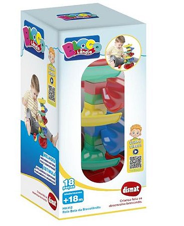 Brinquedo Diverso Rola Bola da Blocolândia