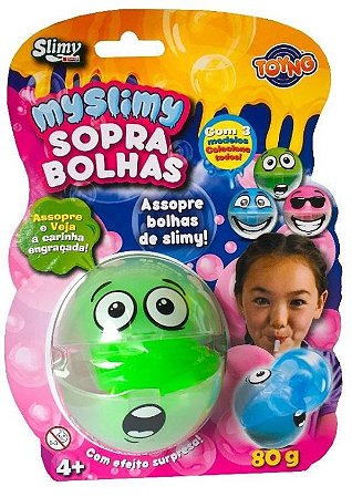 My Slimy Sopra Bolhas Efeito Surpresa - Verde