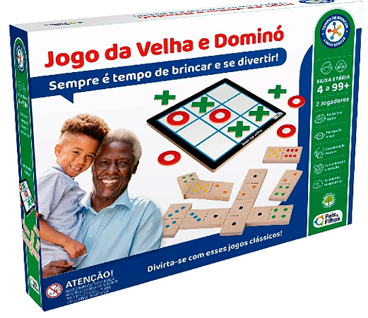 Jogo da Velha e dominó