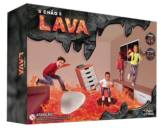 Jogo Chão é Lava - Pais e Filhos