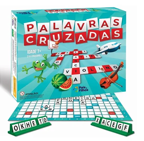 Jogo Palavras Cruzadas - Pais & Filhos